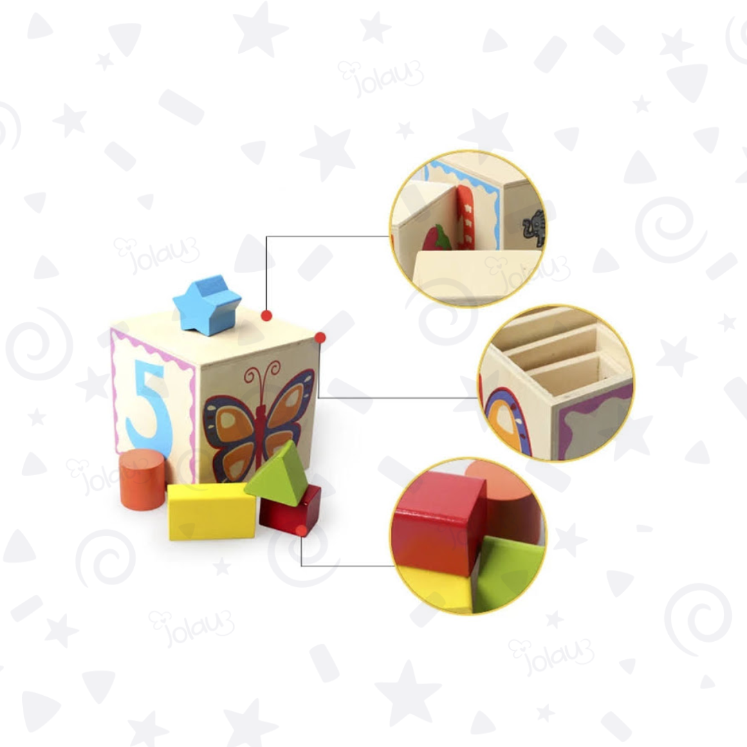 TORRE APILABLE DE 5 CUBOS