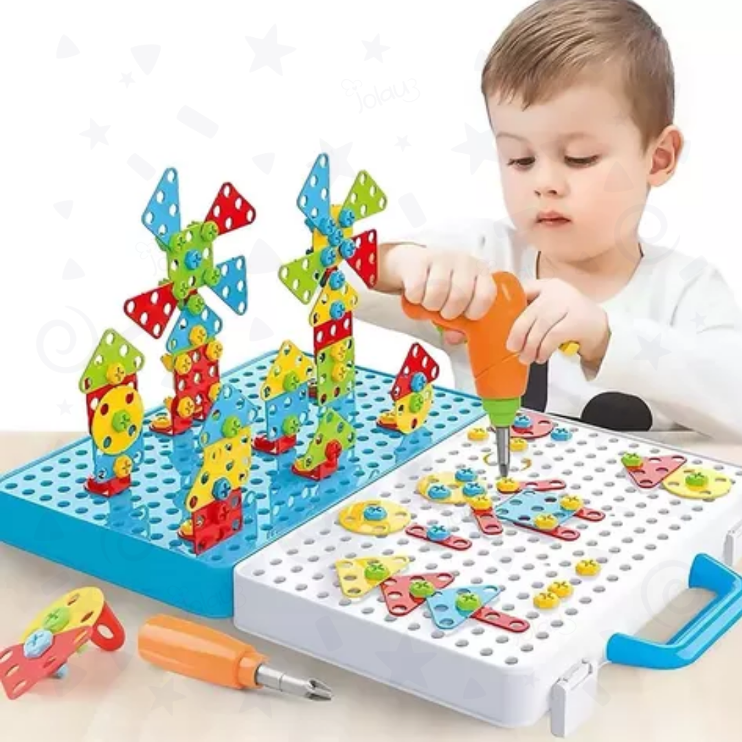 CAJA CREATIVA CON TALADRO