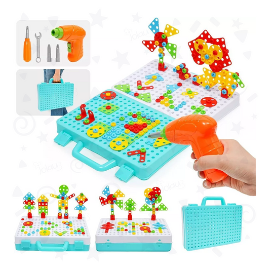 CAJA CREATIVA CON TALADRO