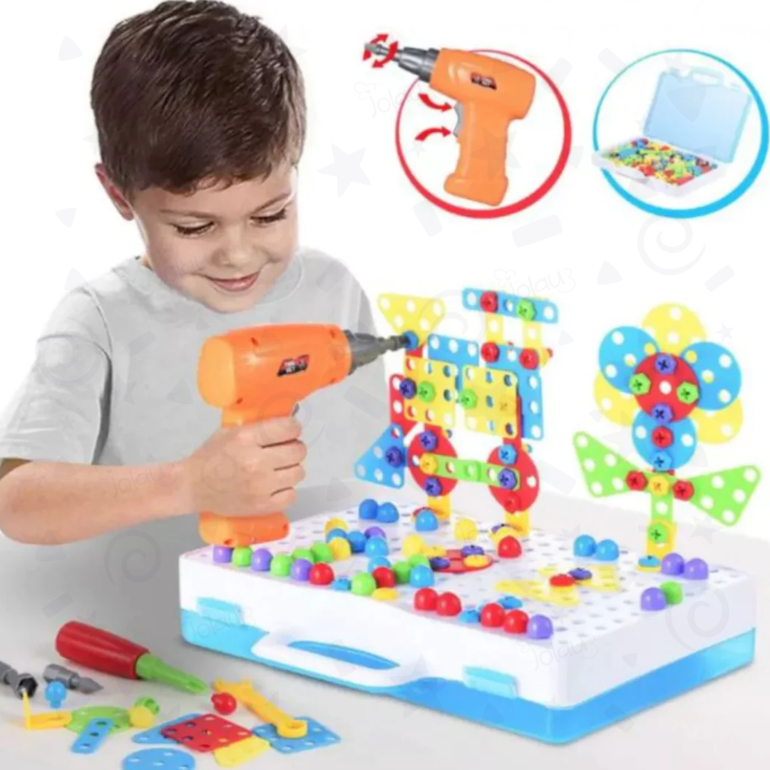 CAJA CREATIVA CON TALADRO