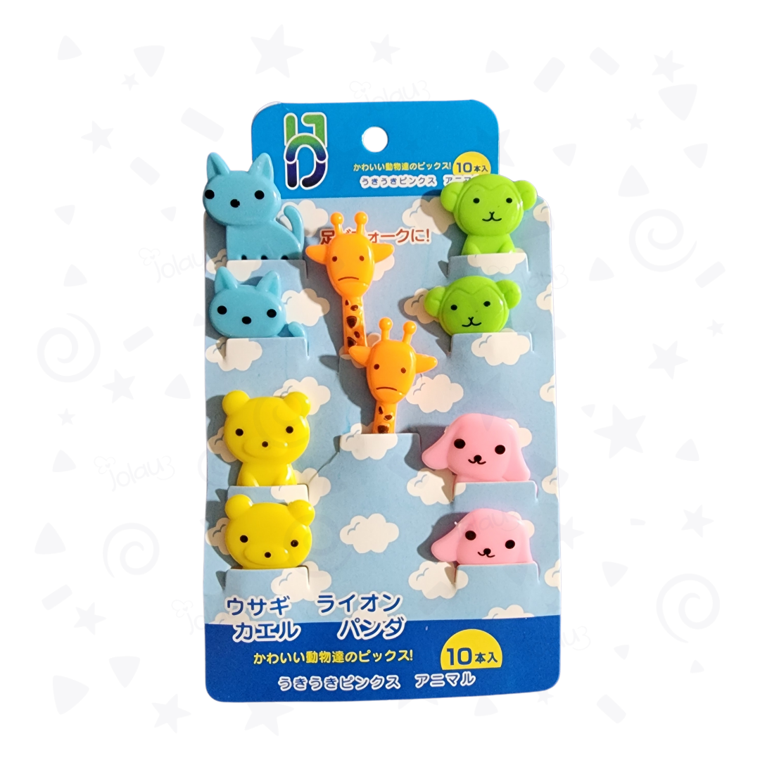 PICKS LONCHERA ANIMALES