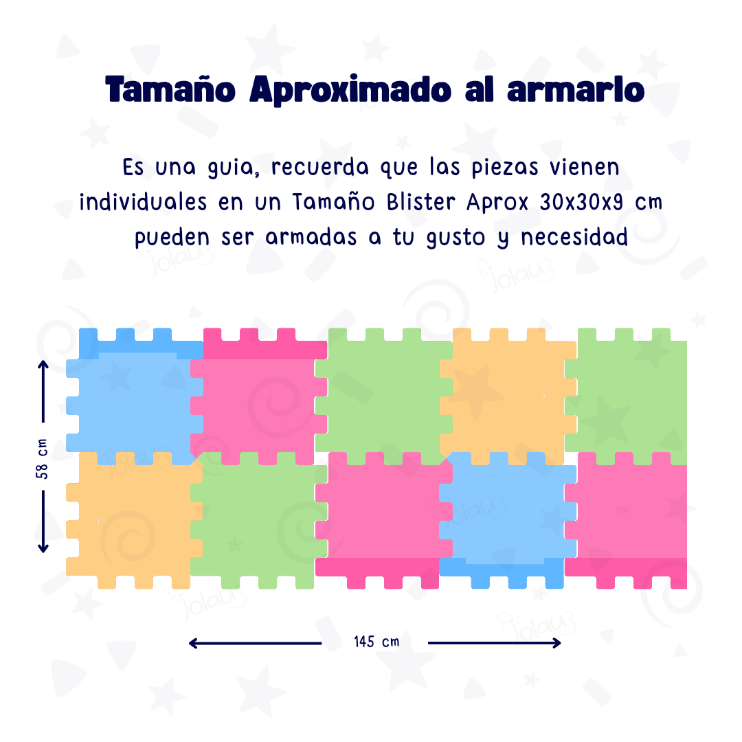 TAPETE FOAMY DE NUMEROS