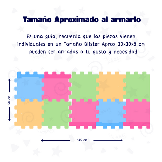 TAPETE FOAMY DE NUMEROS
