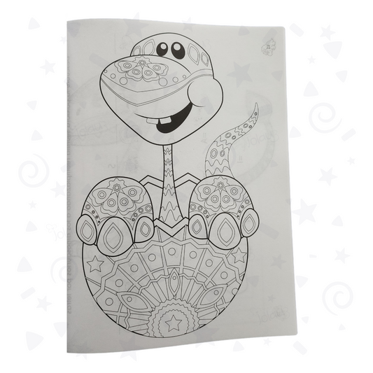 CARTILLA PARA COLOREAR DINOSAURIOS