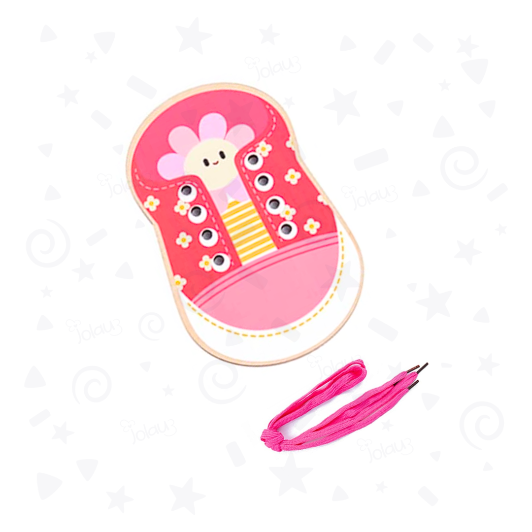 ENHEBRANDO Y ANUDANDO LOS ZAPATOS