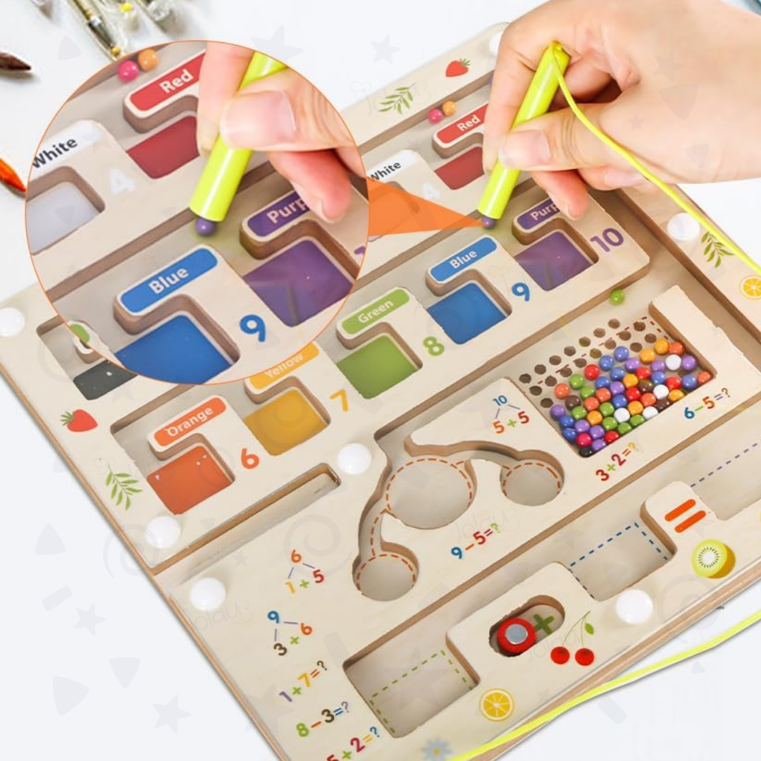 LABERINTO MATEMÁTICO MAGNETICO