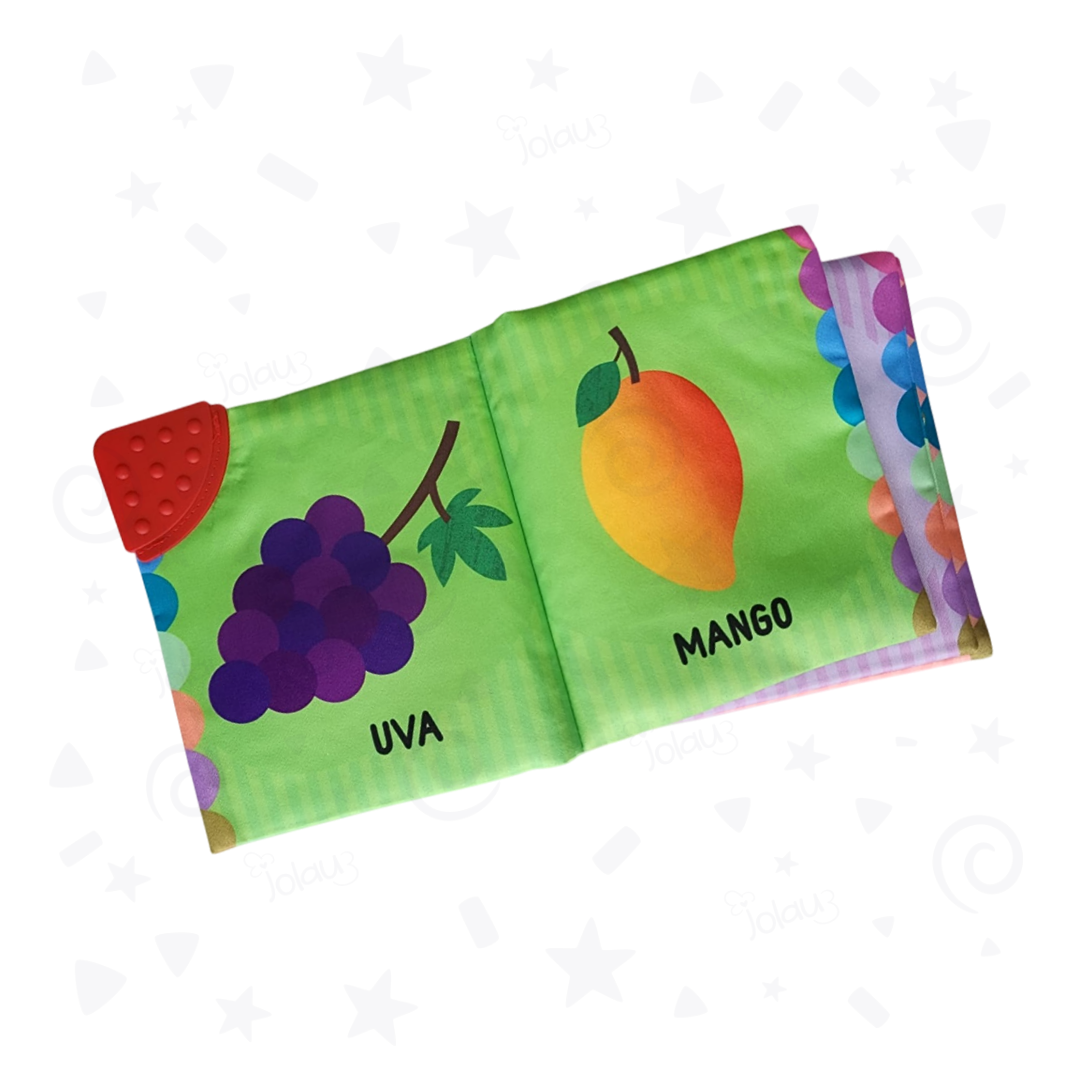 LIBRO DE TELA FRUTAS