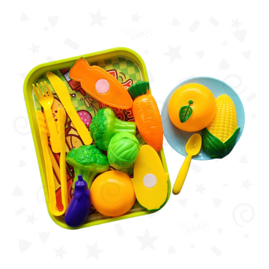 SET ALIMENTOS DE PLASTICO