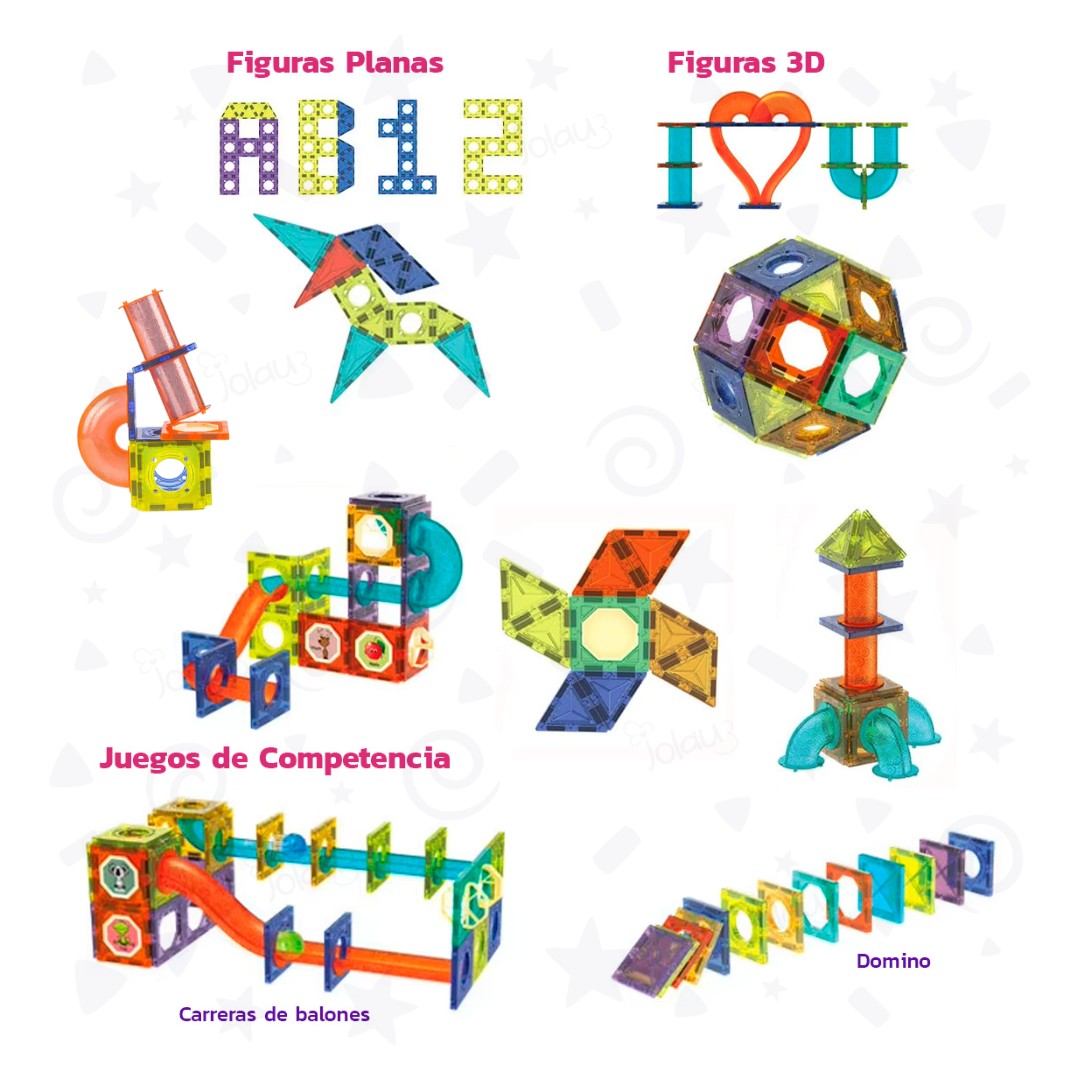 LIGHT MAGNETIC BLOCKS