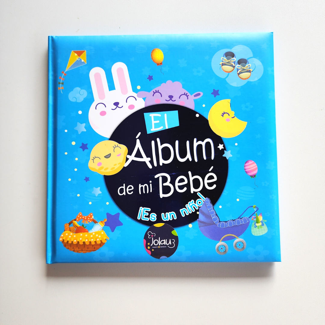 ALBUM DE MI BEBE AZUL