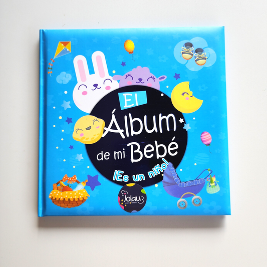 ALBUM DE MI BEBE AZUL