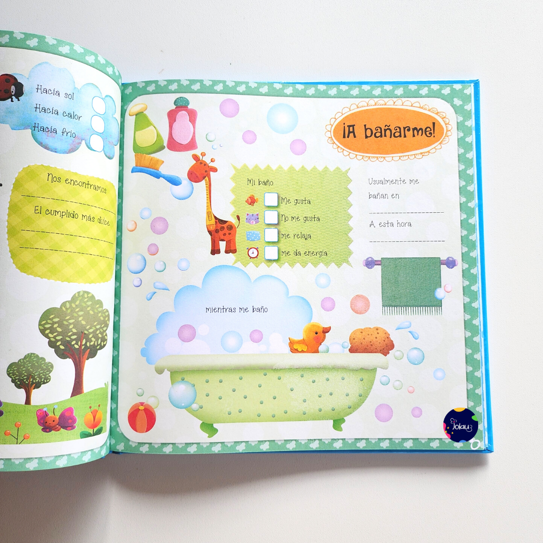 ALBUM DE MI BEBE AZUL