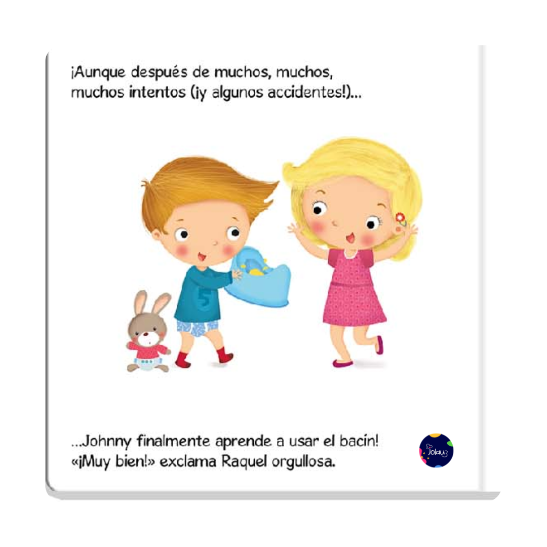 RAQUEL Y JOHNNY, ADIOS PAÑALES