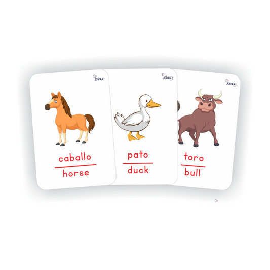 FLASHCARDS ANIMALES DE LA GRANJA
