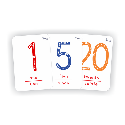 FLASHCARDS NUMEROS GRAFIA