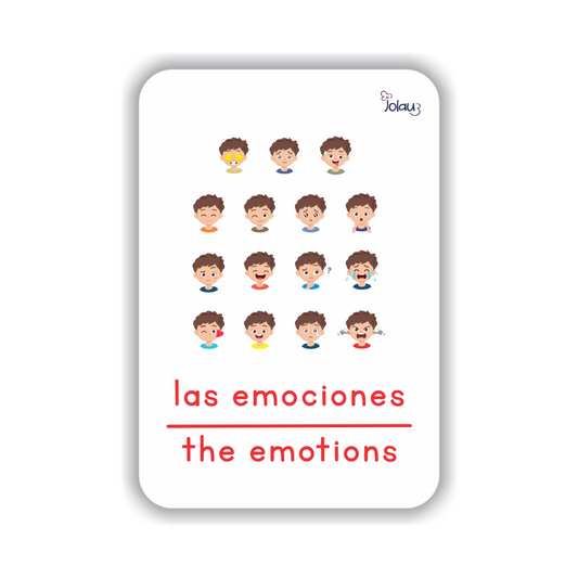 FLASHCARDS EMOCIONES NIÑO