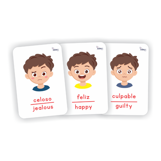 FLASHCARDS EMOCIONES NIÑO