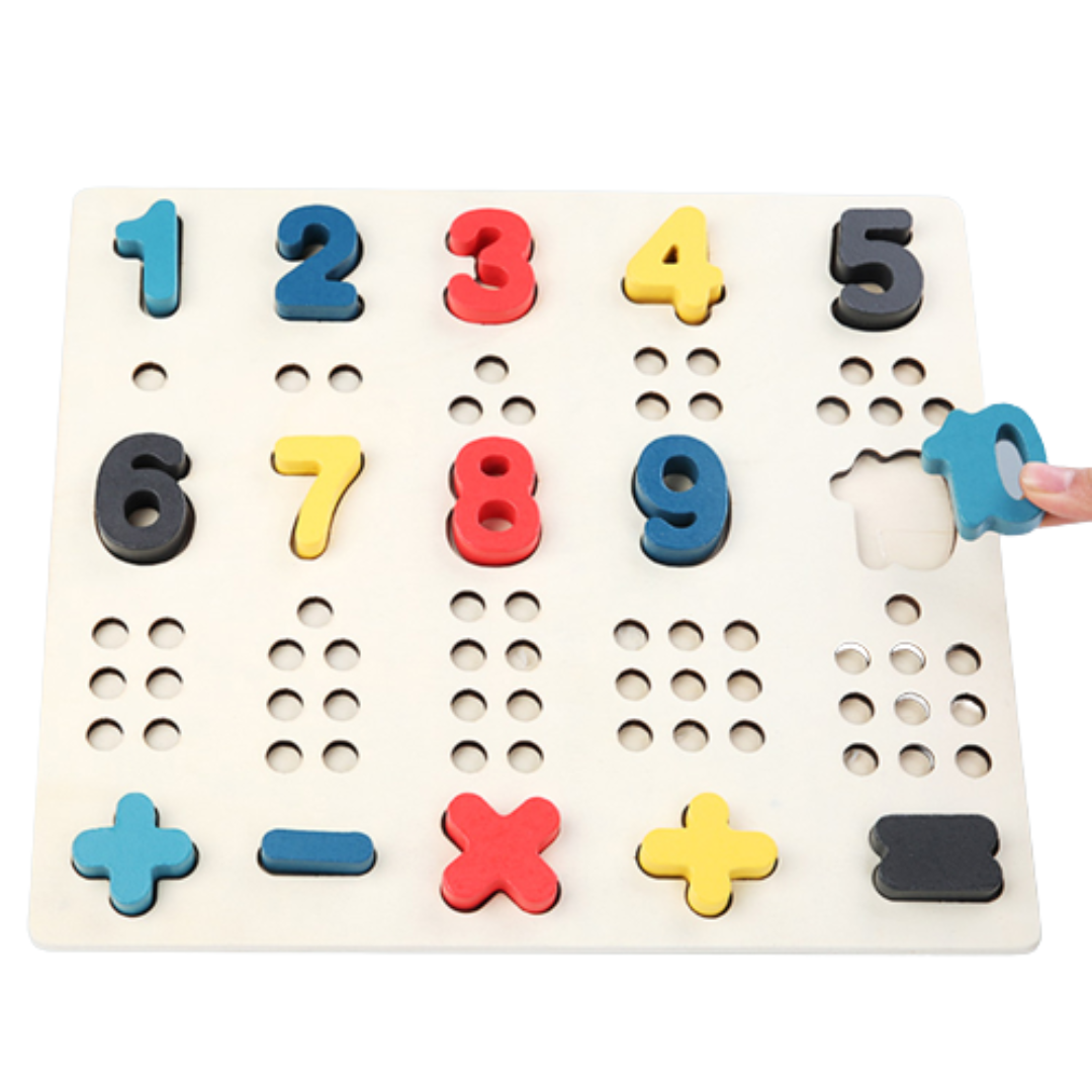 TABLERO NUMEROS Y CANTIDADES