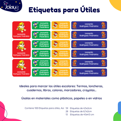 ETIQUETAS PARA UTILES 13