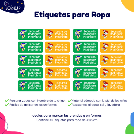 ETIQUETAS PARA ROPA 13