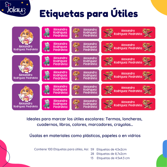 ETIQUETAS PARA UTILES 14