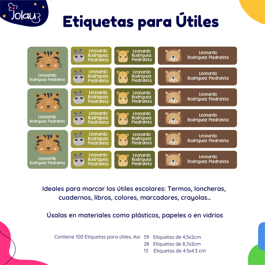 ETIQUETAS PARA UTILES 16