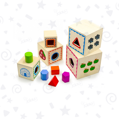 TORRE APILABLE DE 5 CUBOS