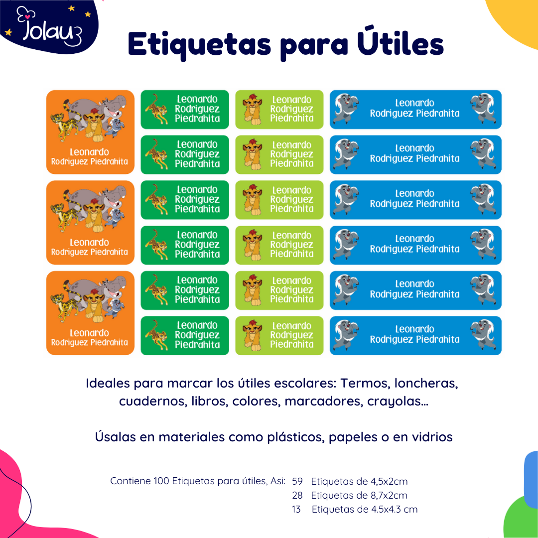 ETIQUETAS PARA UTILES 29