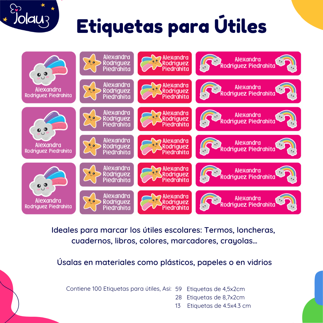 ETIQUETAS PARA UTILES 33