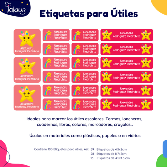 ETIQUETAS PARA UTILES 34