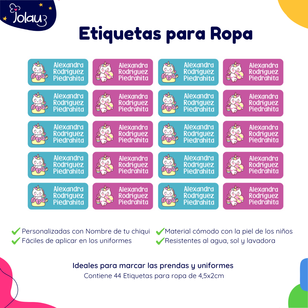 ETIQUETAS PARA ROPA 41
