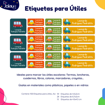 ETIQUETAS PARA UTILES 45