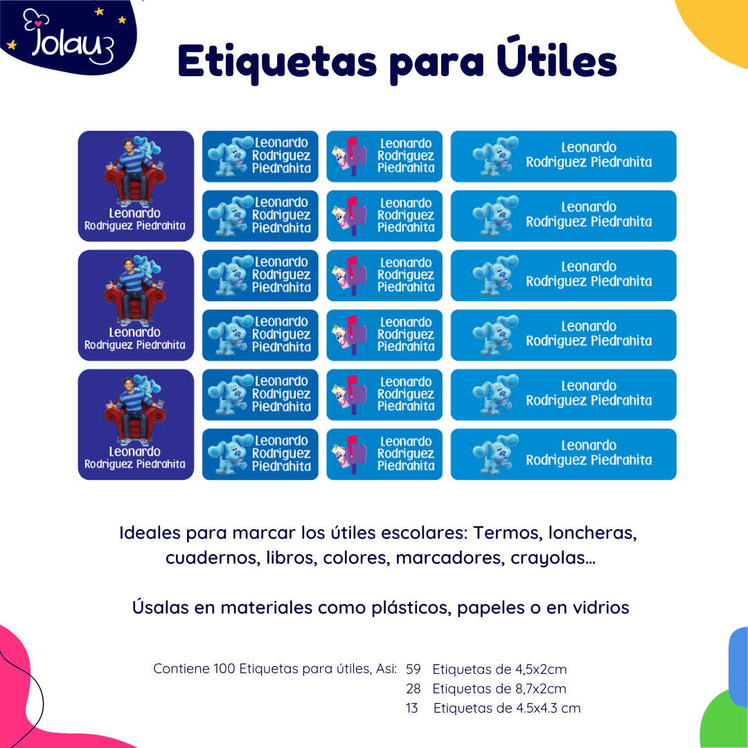 ETIQUETAS PARA UTILES 50