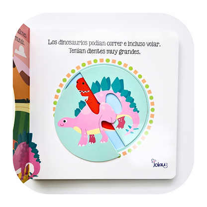 MI PRIMER LIBRO ROMPECABEZAS DE DINOSAURIOS