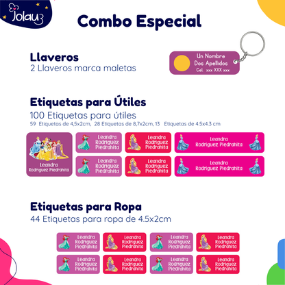 COMBO ETIQUETAS PARA ROPA Y UTILES 05