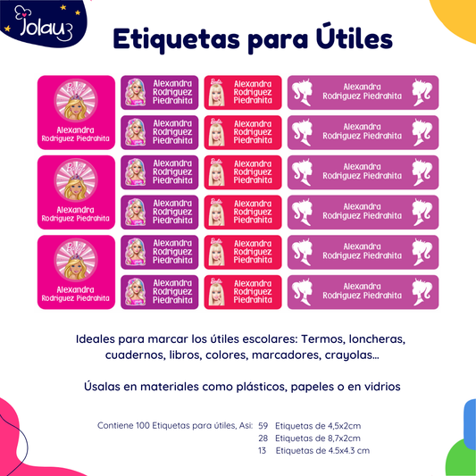 ETIQUETAS PARA UTILES 63