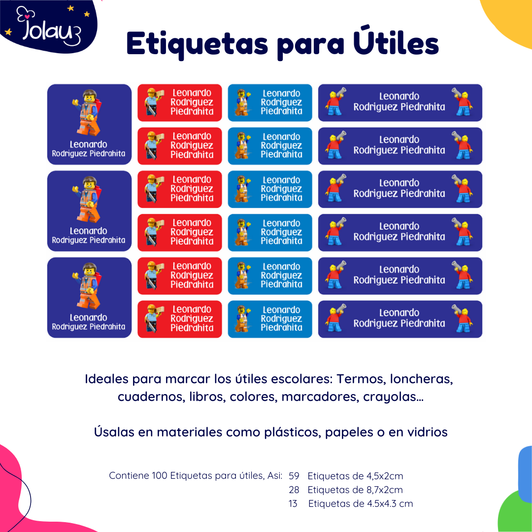 ETIQUETAS PARA UTILES 66