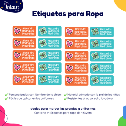 ETIQUETAS PARA ROPA 70