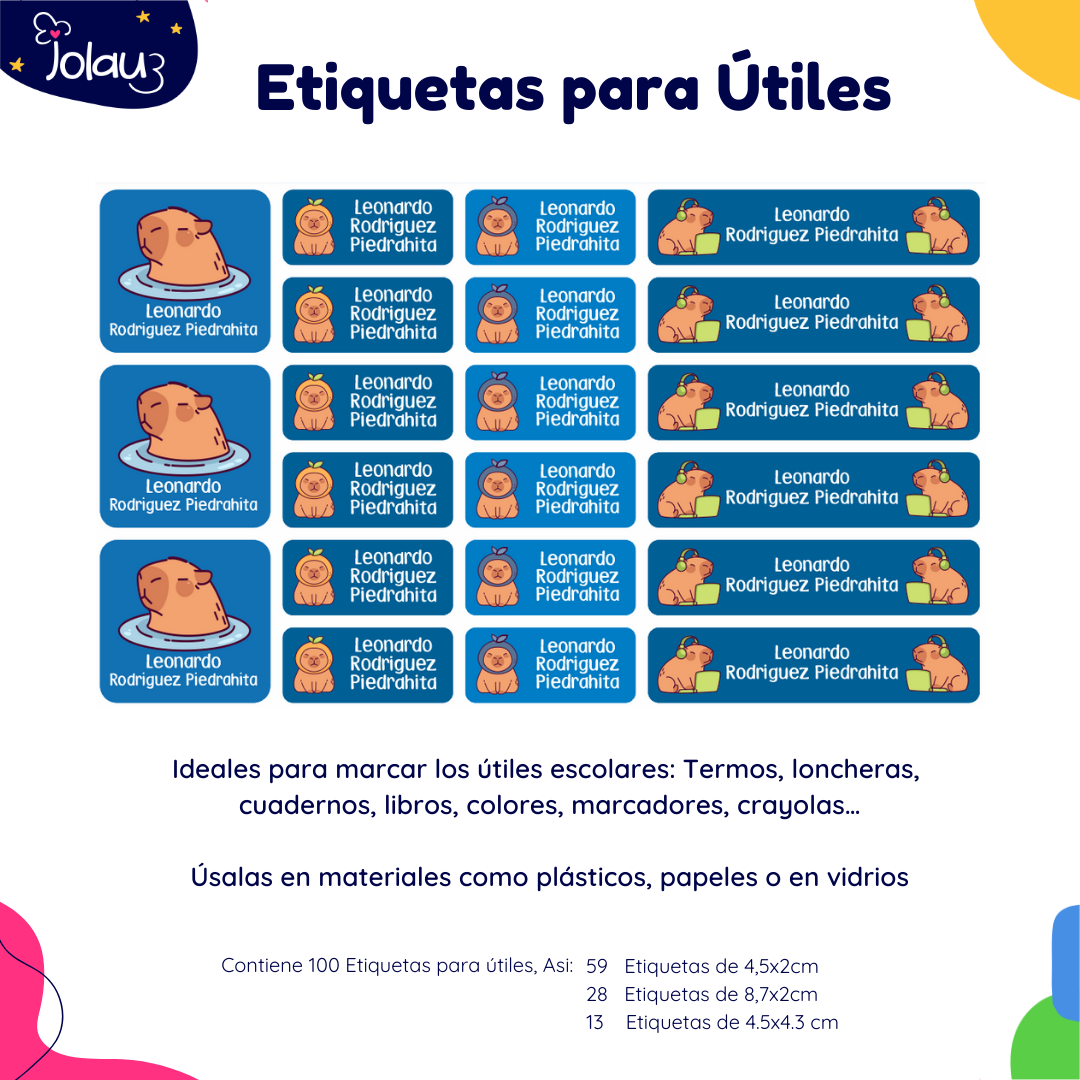 ETIQUETAS PARA UTILES 74