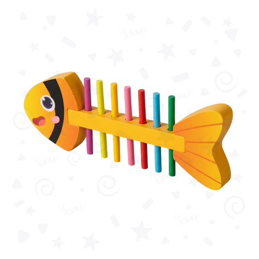 PEZ DE ENSARTE DE COLORES