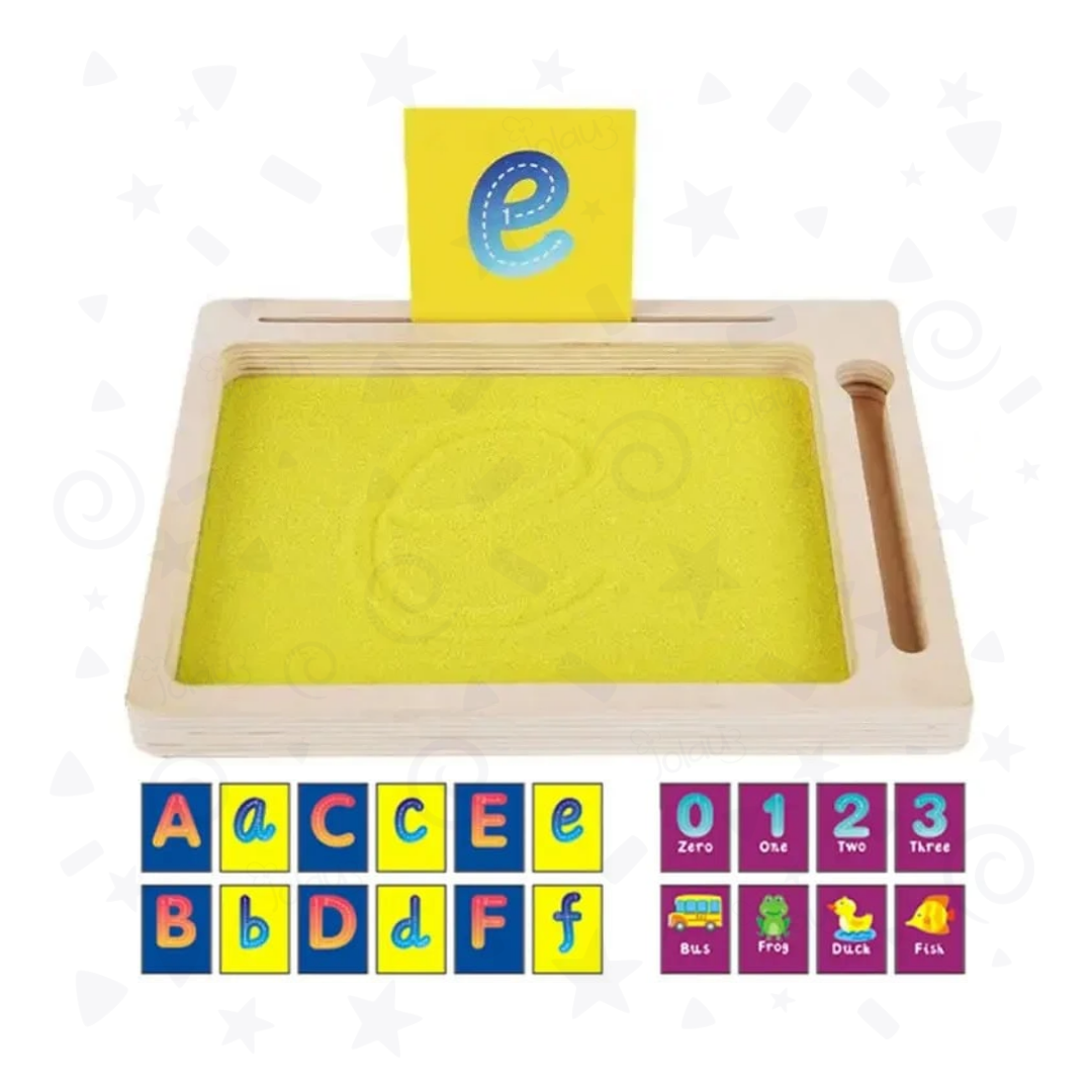 BANDEJA DE ARENA TIPO MONTESSORI