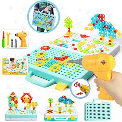 CAJA CREATIVA CON TALADRO