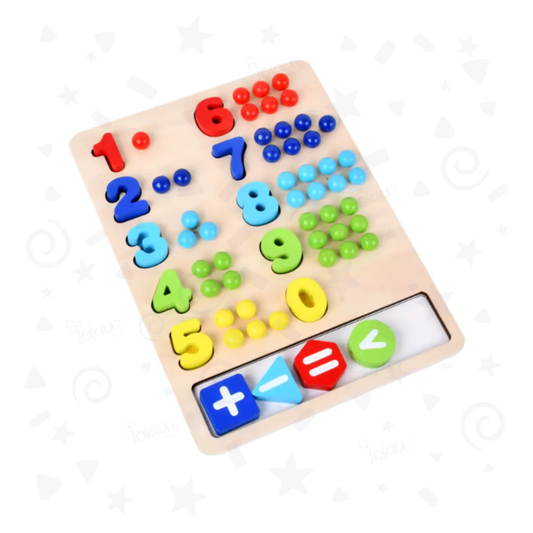 TABLERO NUMEROS Y CANTIDADES