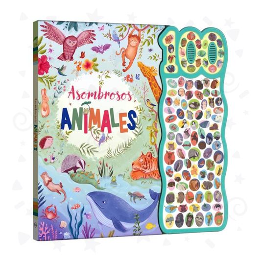 LIBRO SONIDOS DE ANIMALES ASOMBROSOS