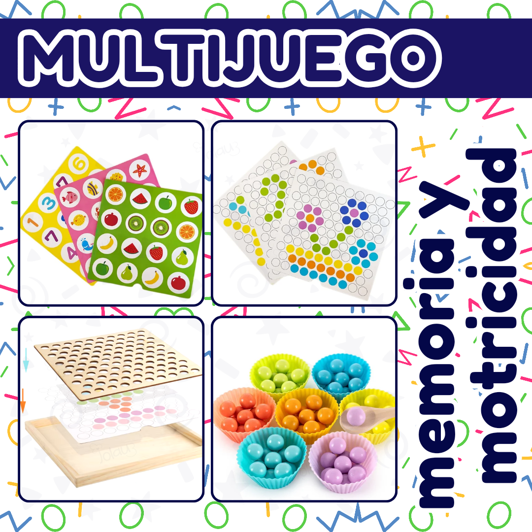 MULTIJUEGO MEMORIA Y MOTRICIDAD