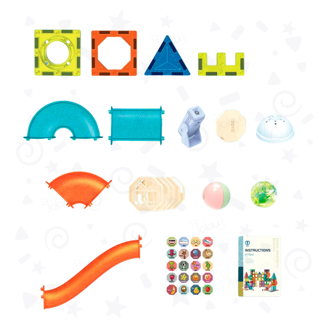 LIGHT MAGNETIC BLOCKS