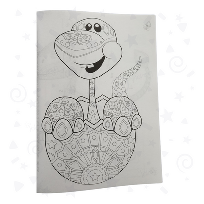 CARTILLA PARA COLOREAR DINOSAURIOS