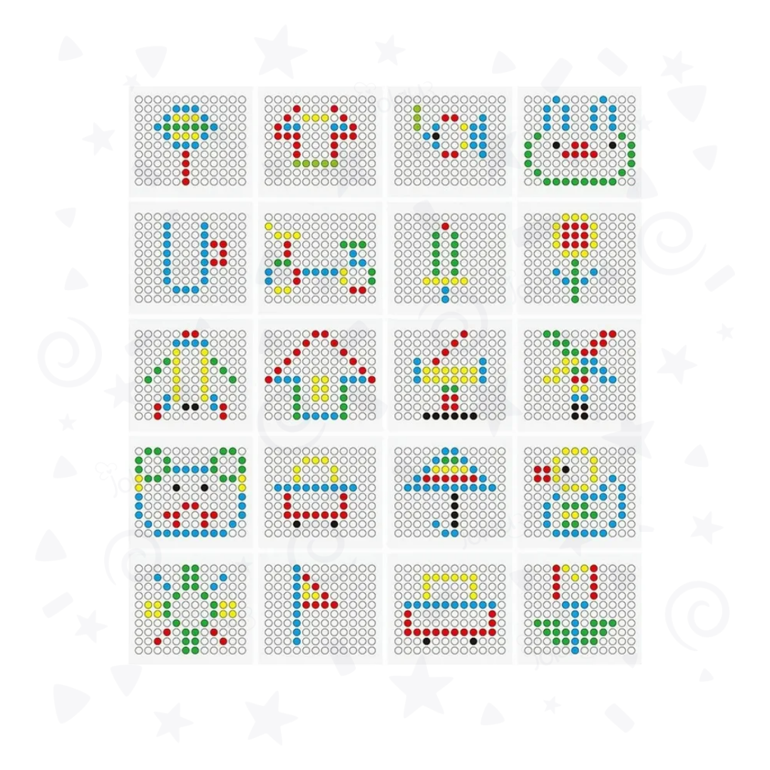 TABLERO MAGNETICO DE PATRONES