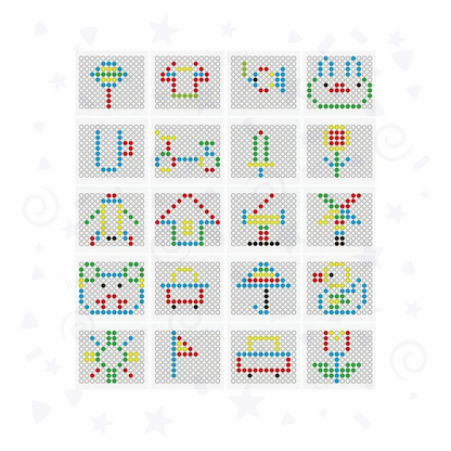 TABLERO MAGNETICO DE PATRONES