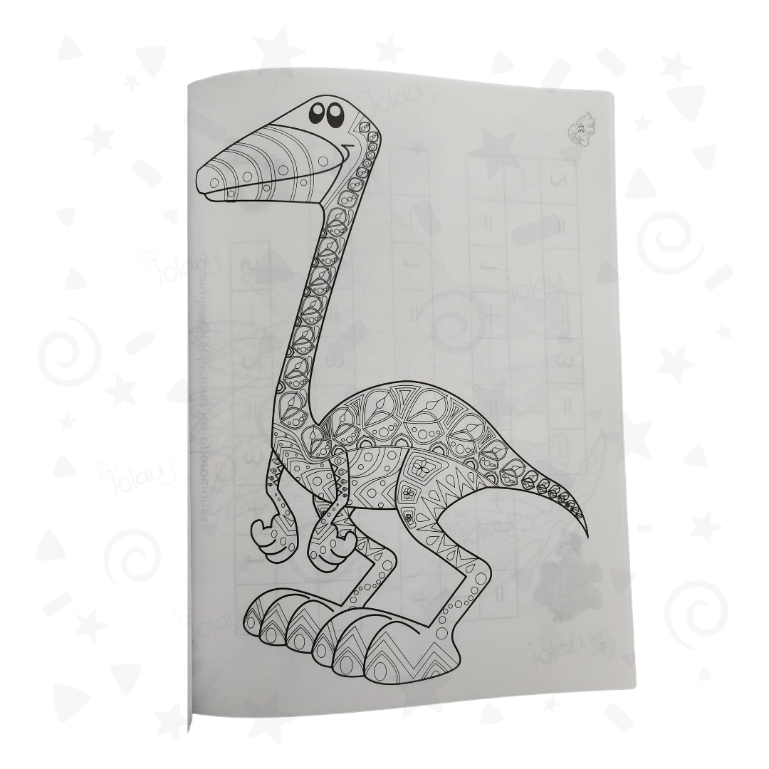 CARTILLA PARA COLOREAR DINOSAURIOS